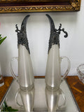 Art Nouveau Claret Jugs