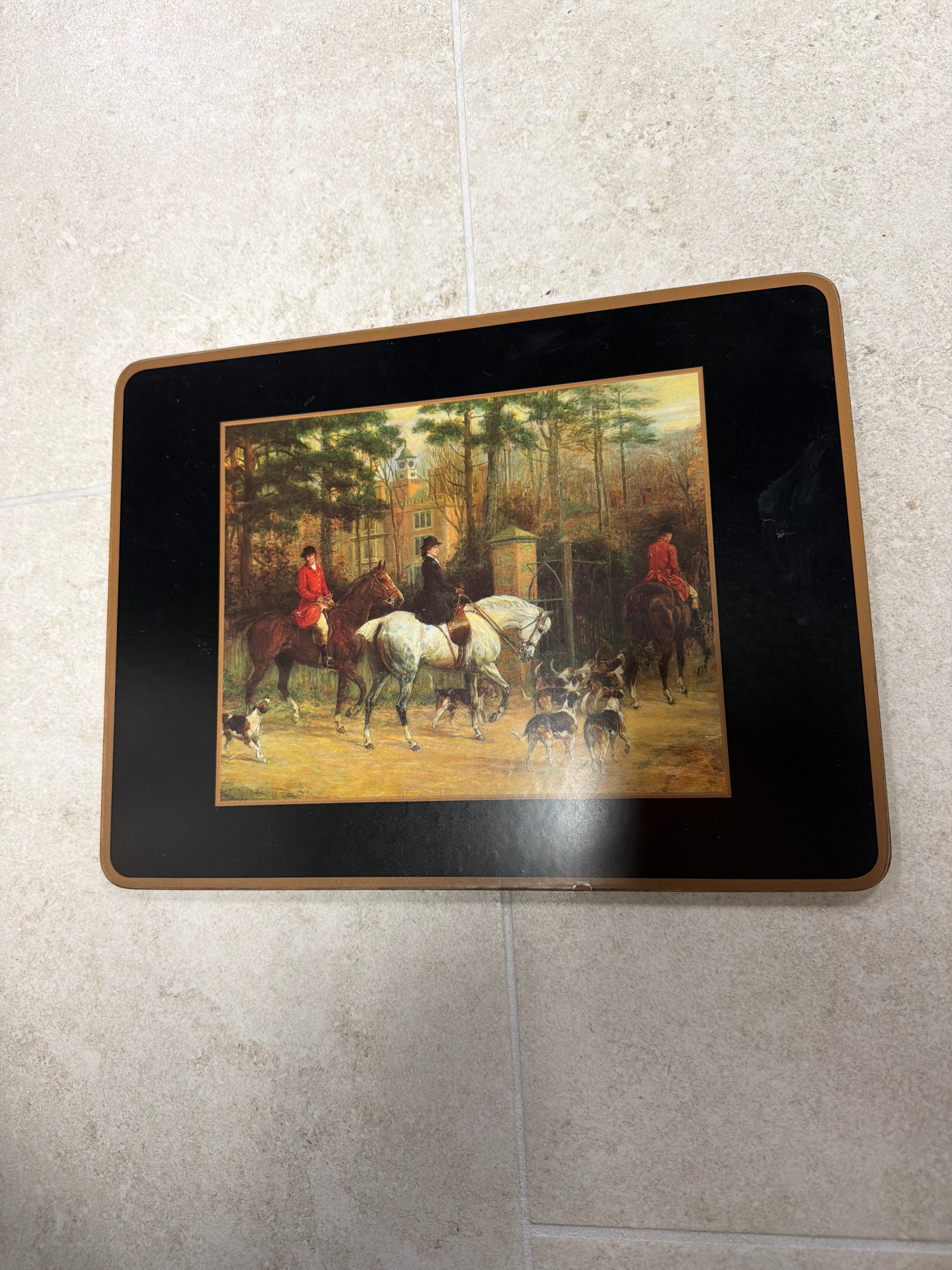 Pimpernel Fox Hunt Placemat