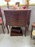 French Style Bombe with Pink Marble Top