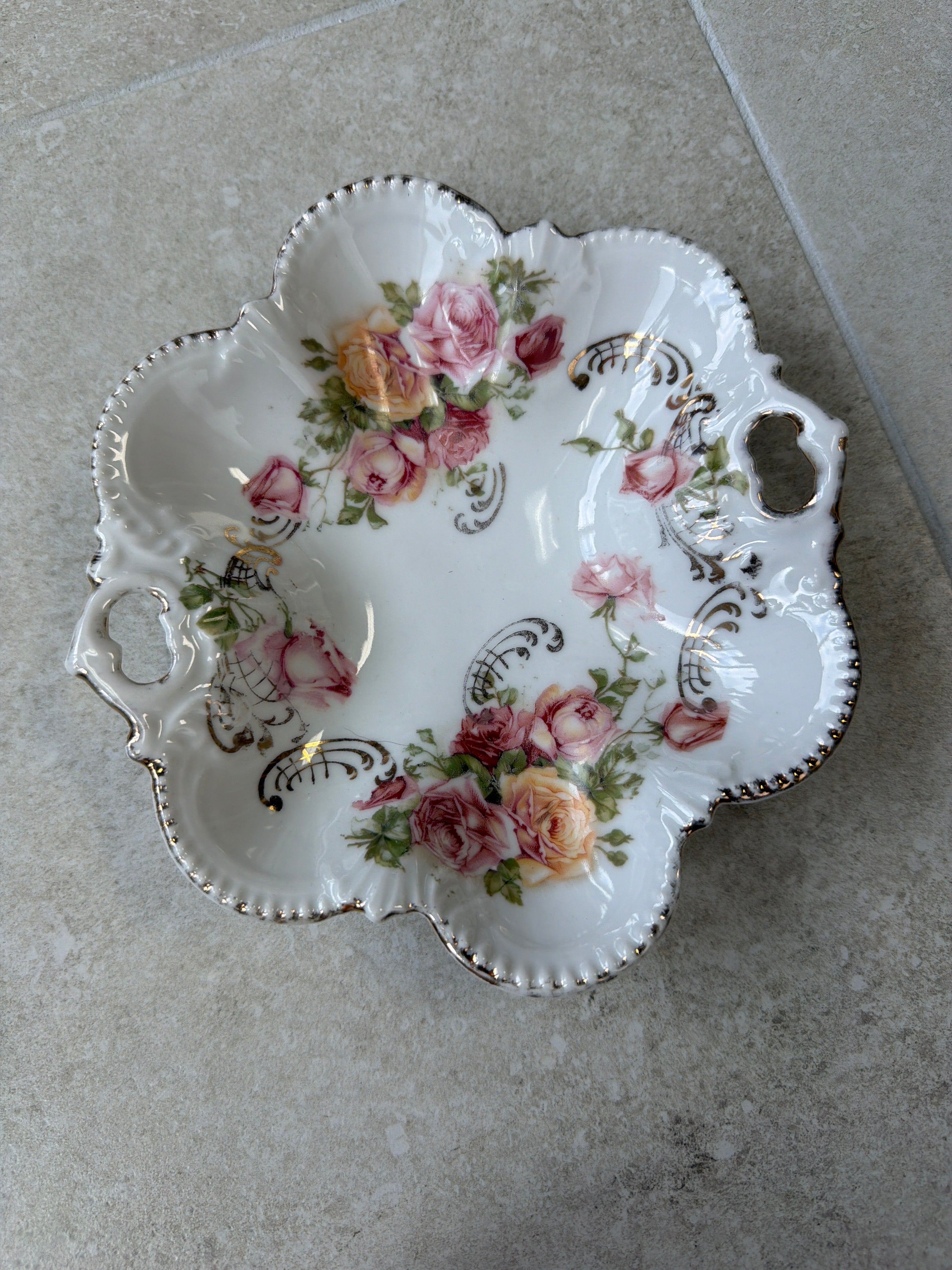Vintage Royal Bavarian Porcelain Bowl
