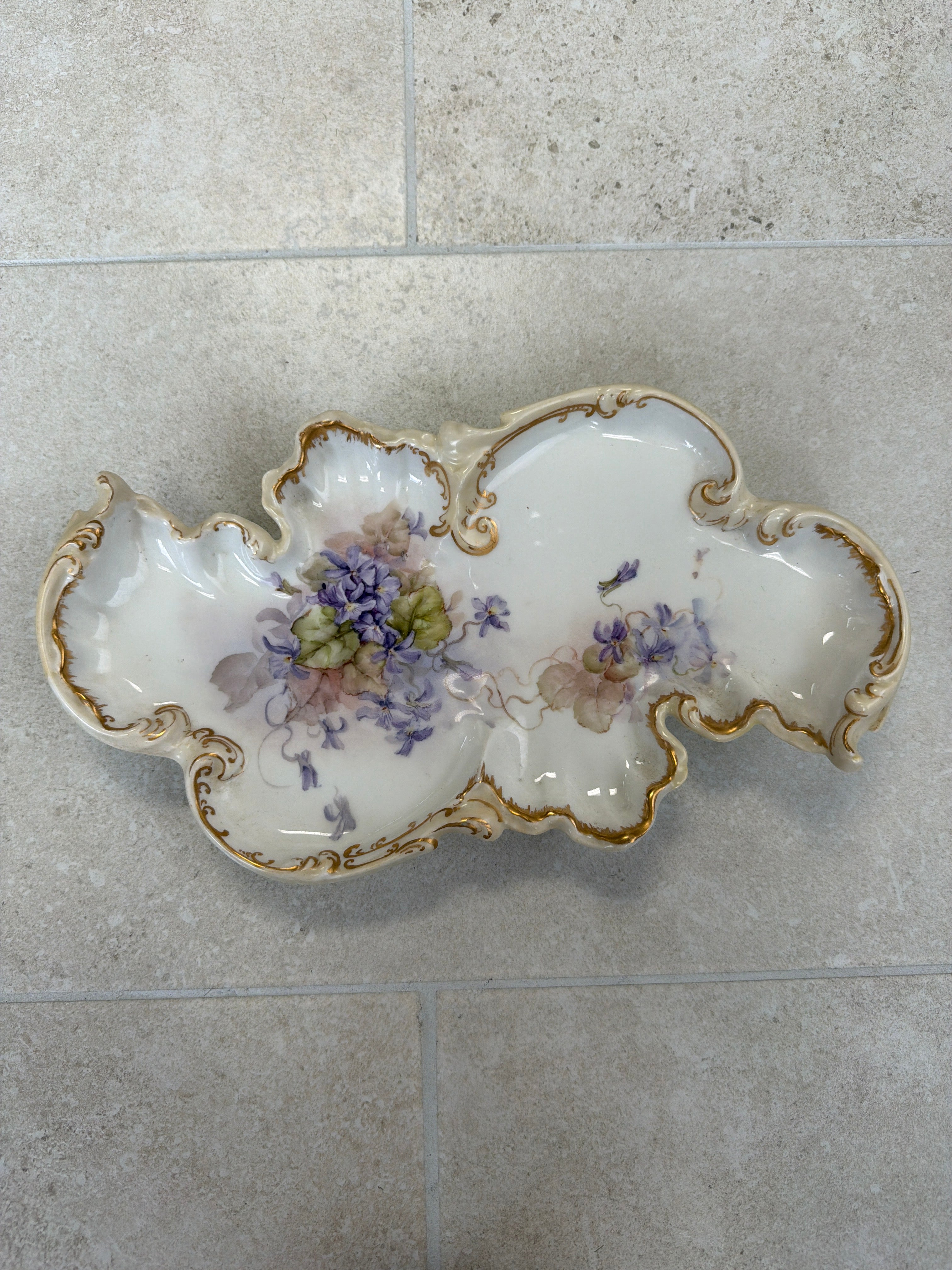 Hand-painted Porcelain Dish