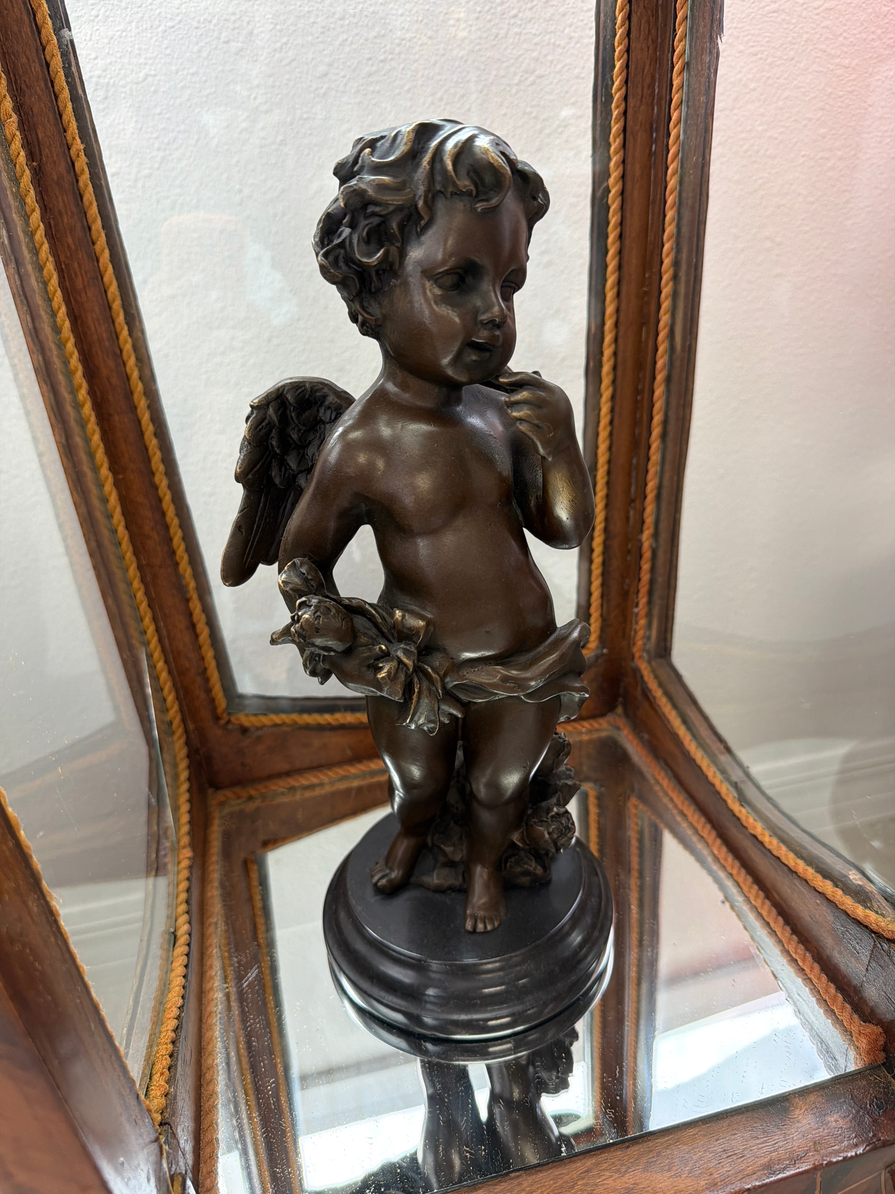 French Cherub Statue