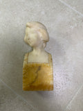 Alabaster Female Bust