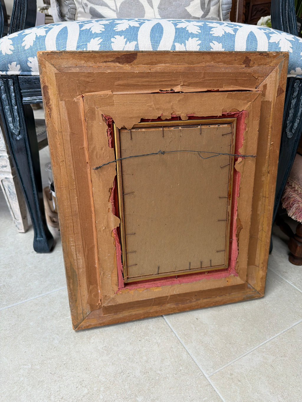 Ornately Framed Stan David Print