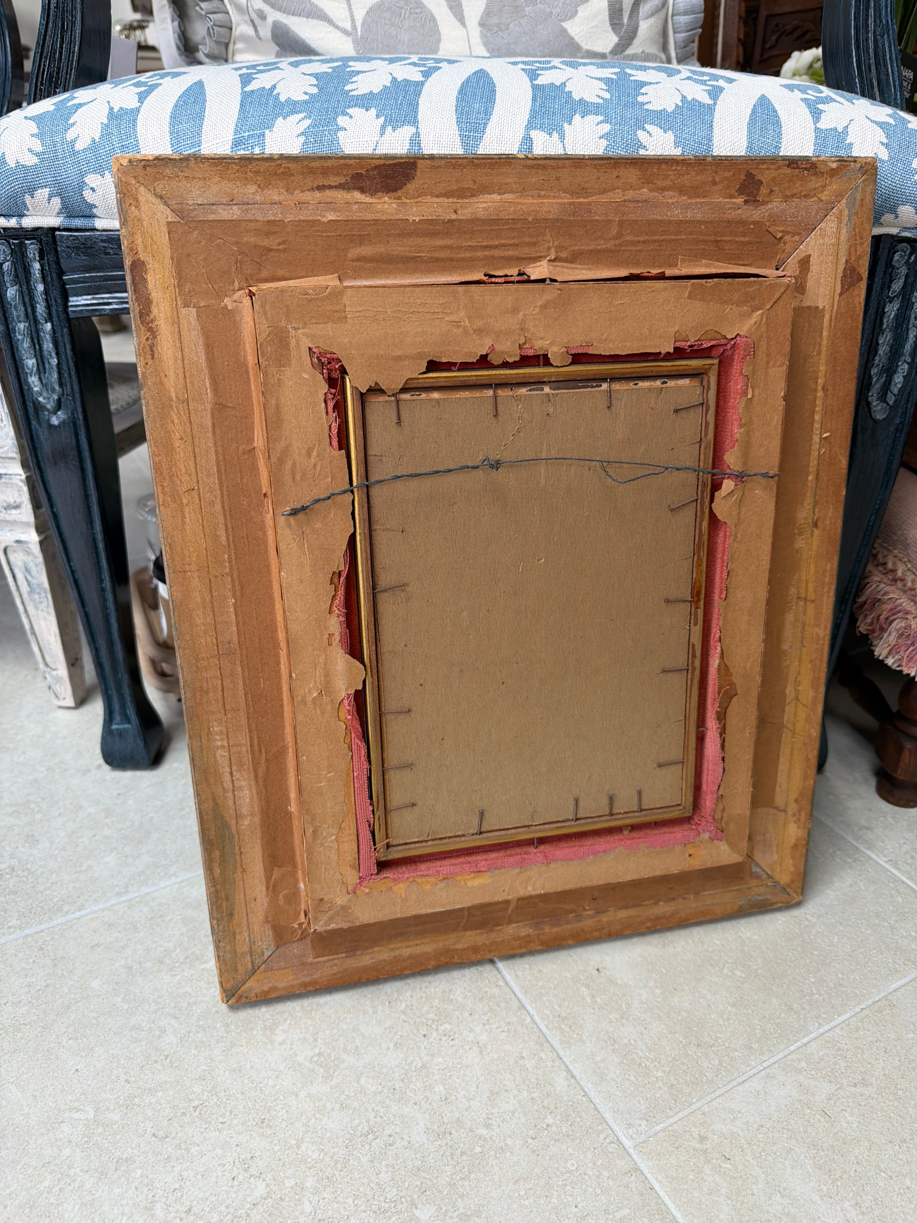 Ornately Framed Stan David Print
