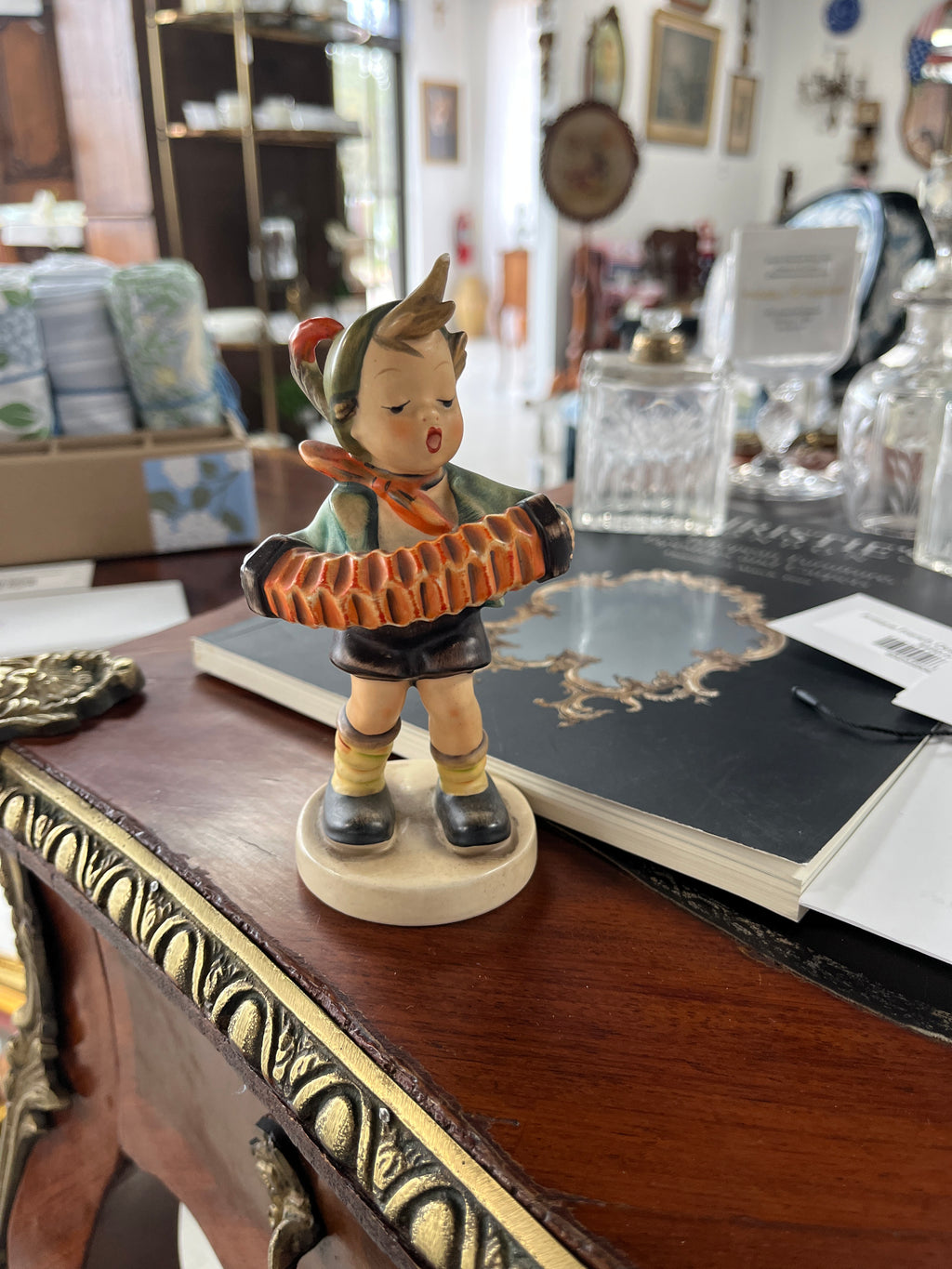 Vintage Goebel Hummel “Accordion Boy” #185