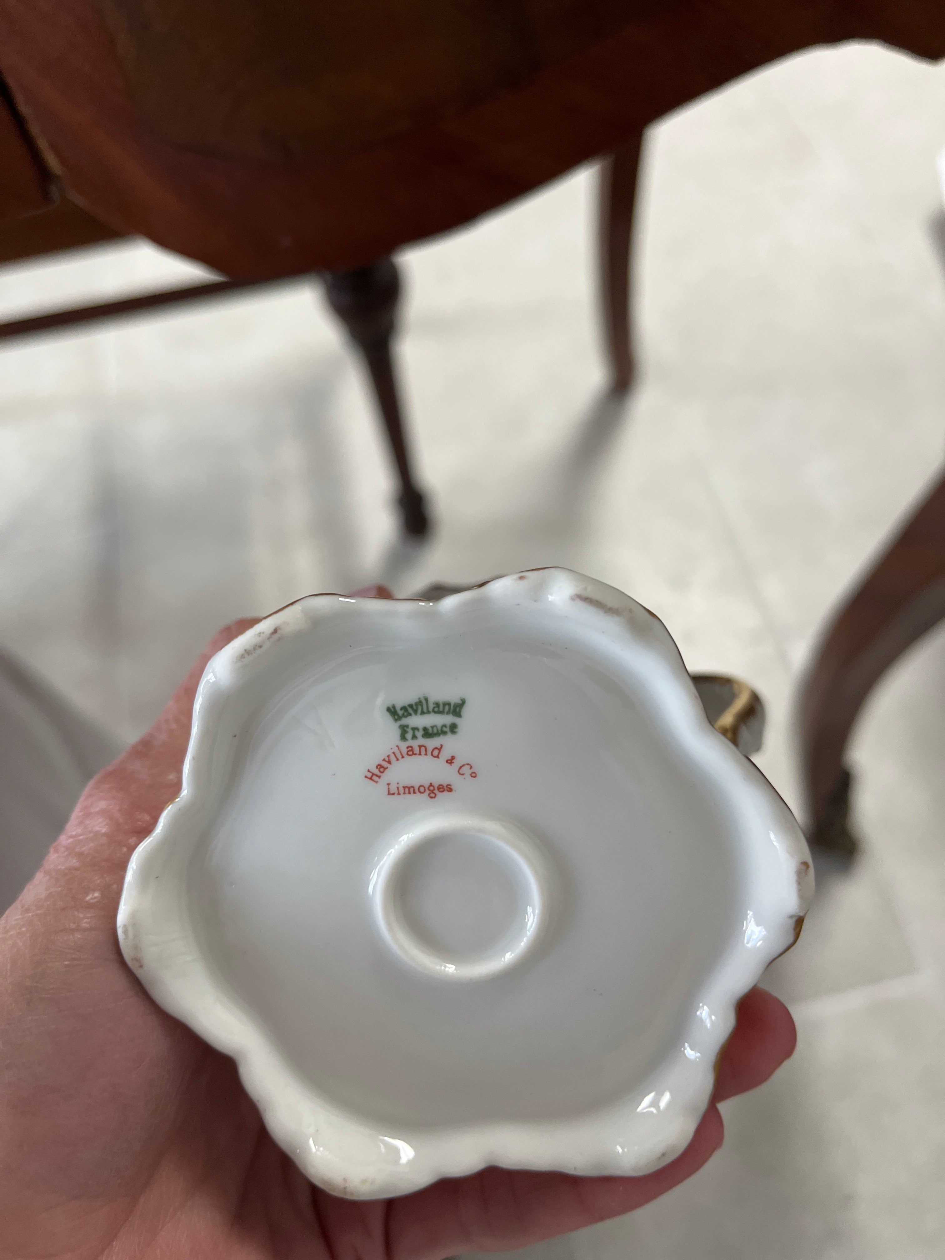 Antique Haviland Limoges creamer