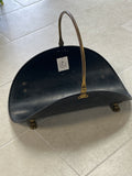 Vintage Footed Firewood Holder