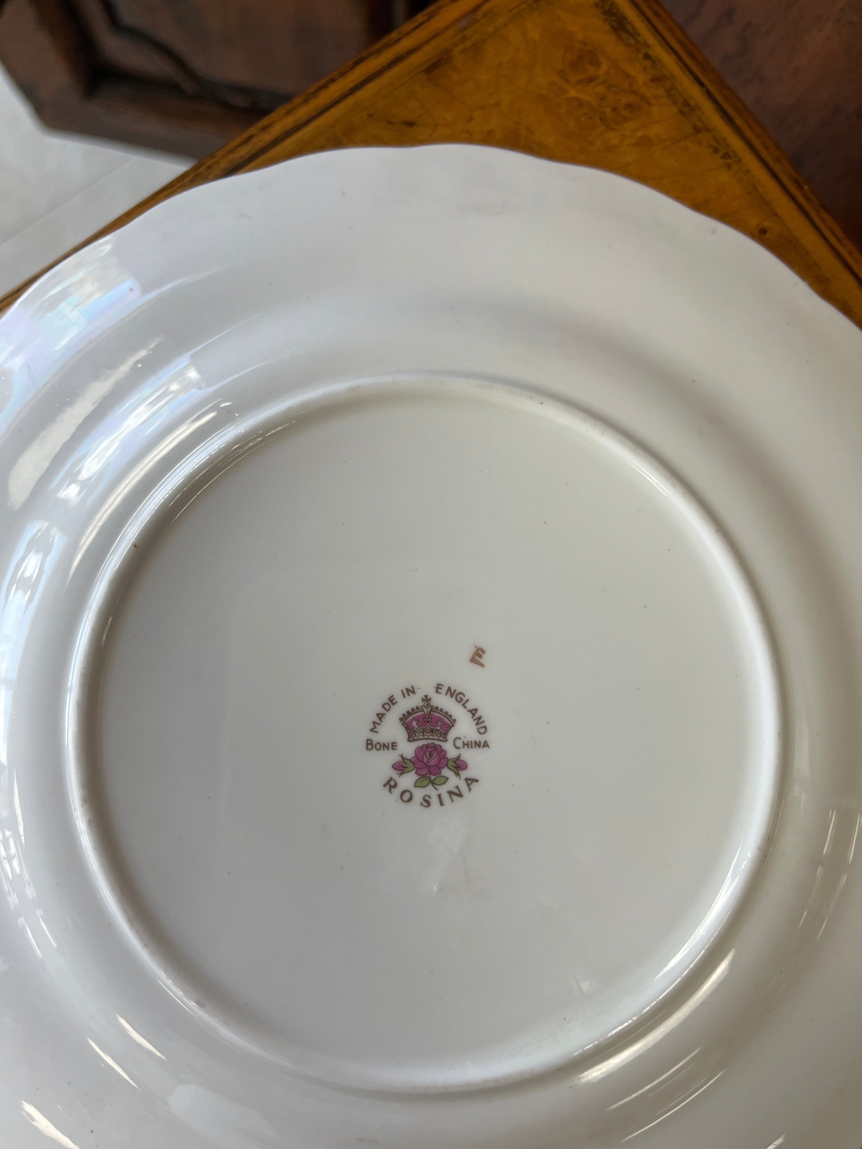 Rosina “Queens”English Bone China Plate
