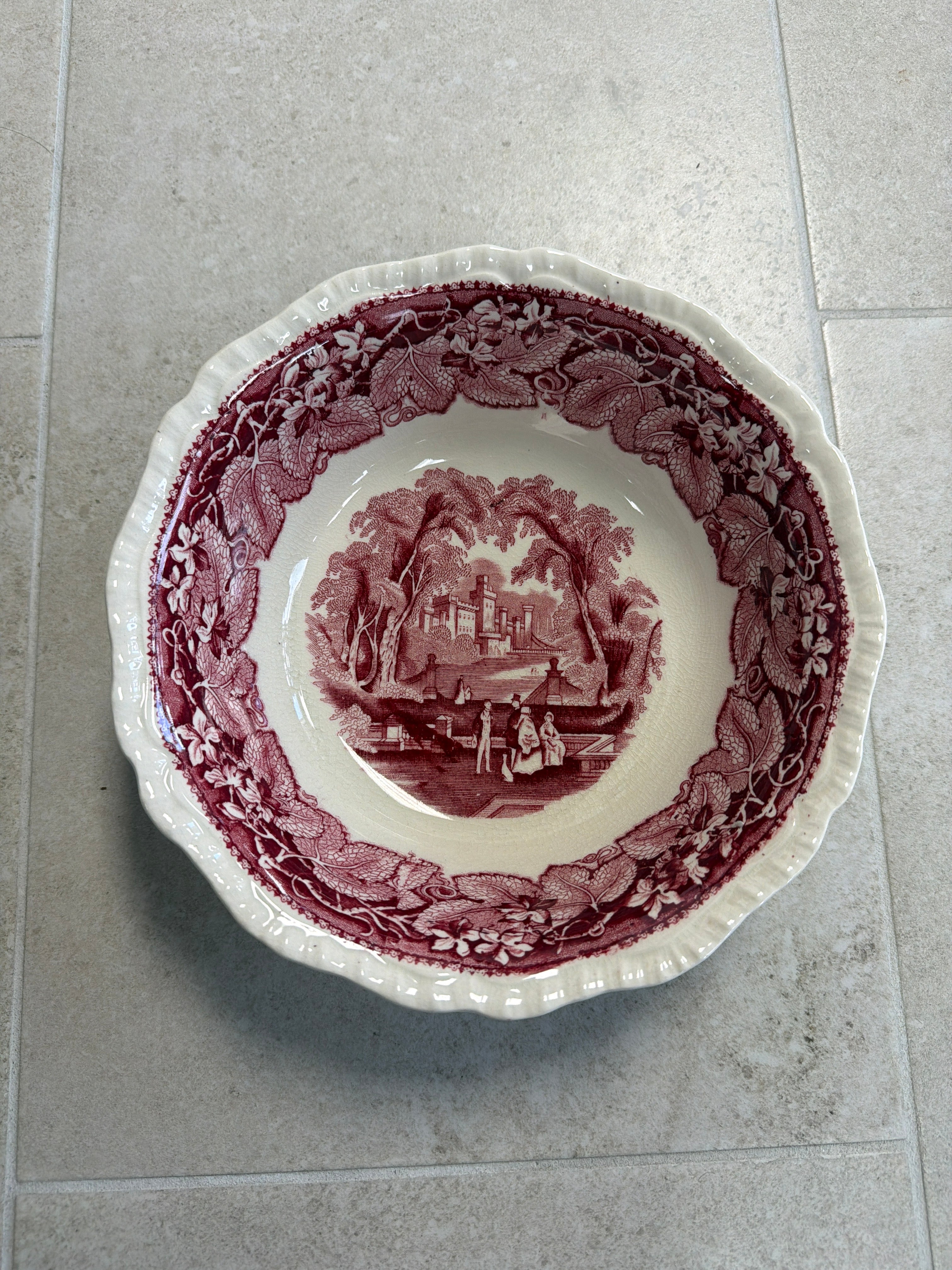 Mason's Ironstone Vista Transferware Bowl