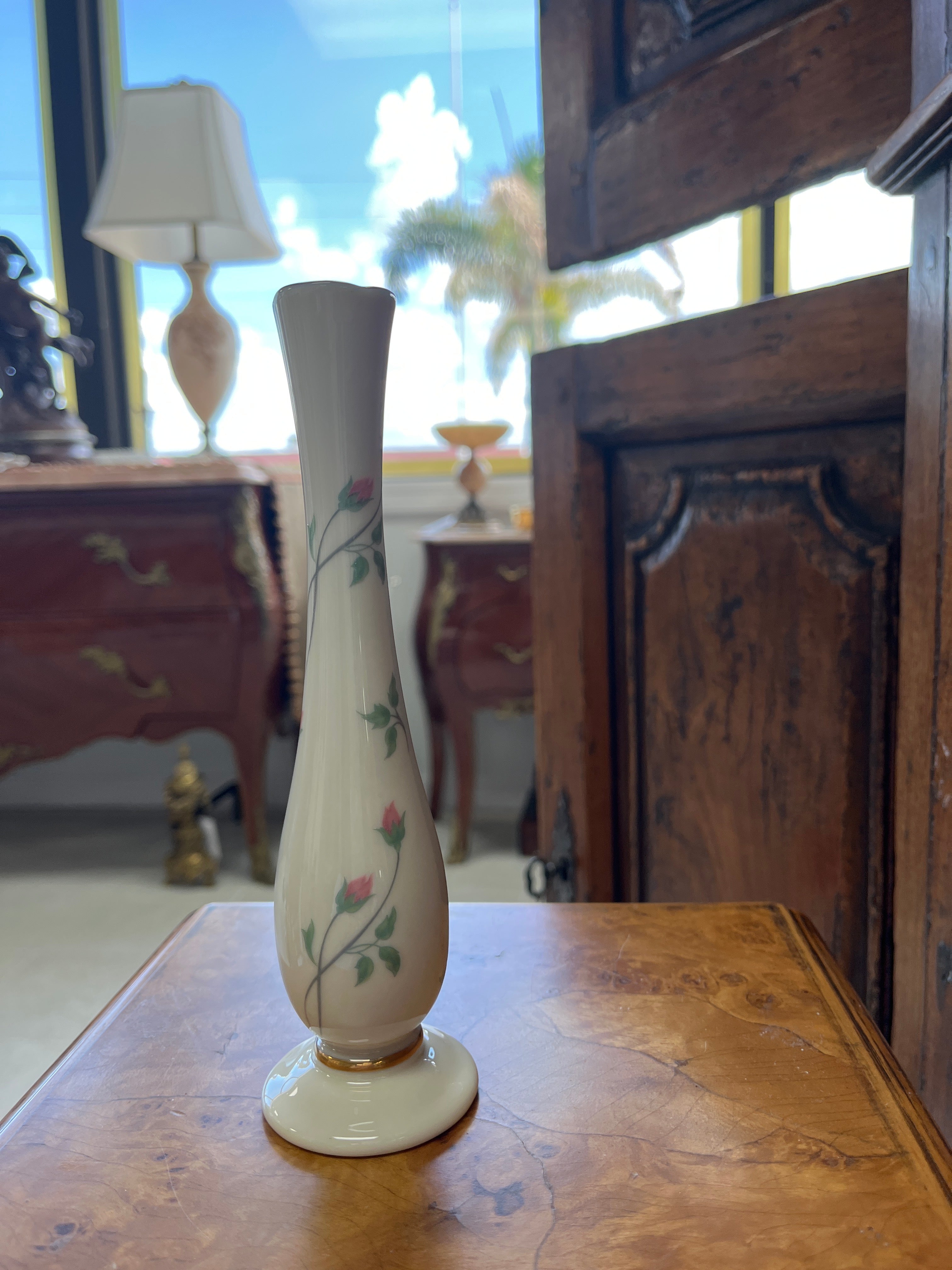 Lenox “Rose Manor” Ivory Bud Vase