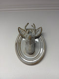 Ceramic Stag Trophy Wall Plaque