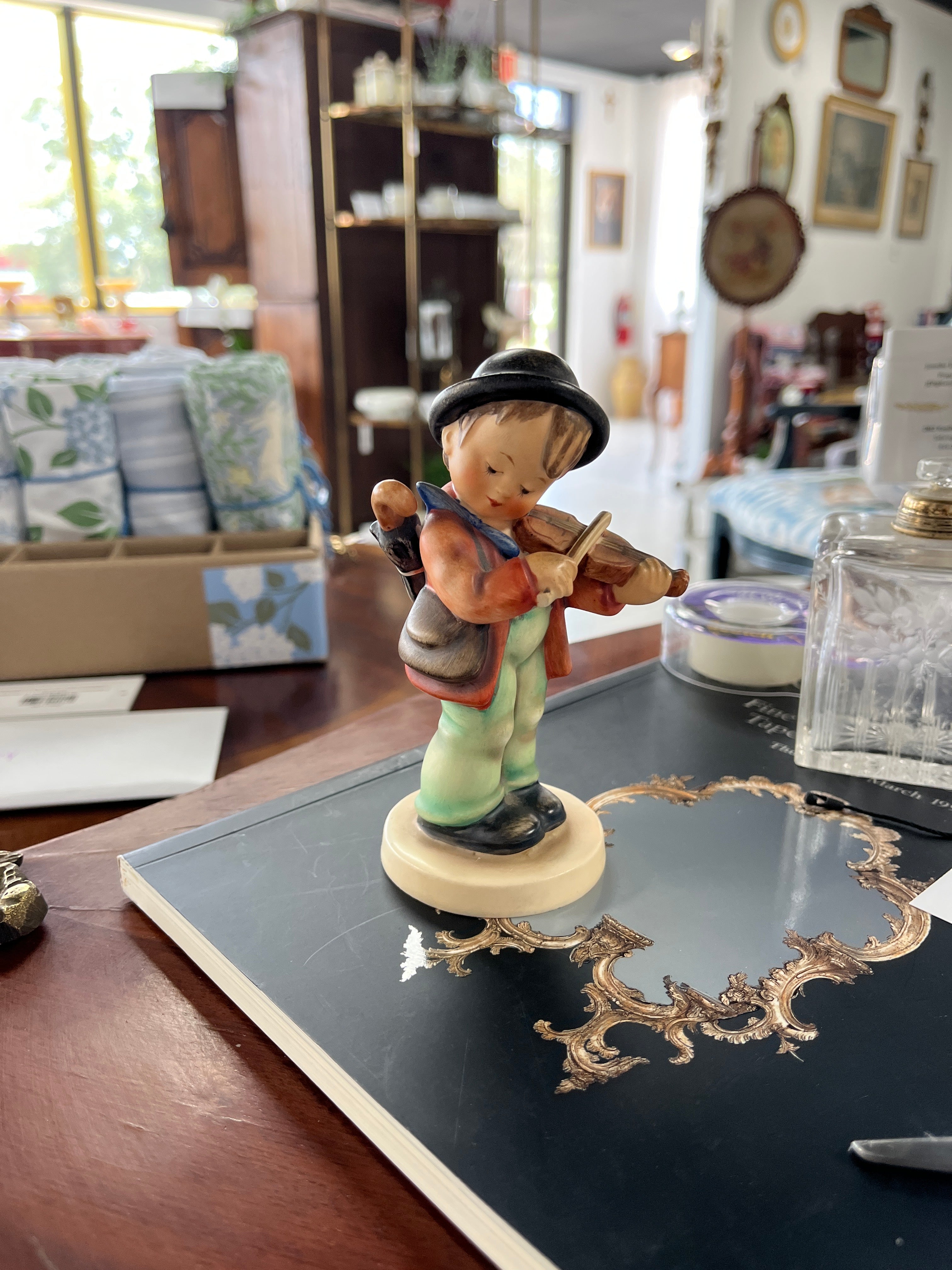 Vintage Goebel Hummel “Little Fiddler” #4
