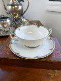 Royal Bayreuth Teacup and Saucer