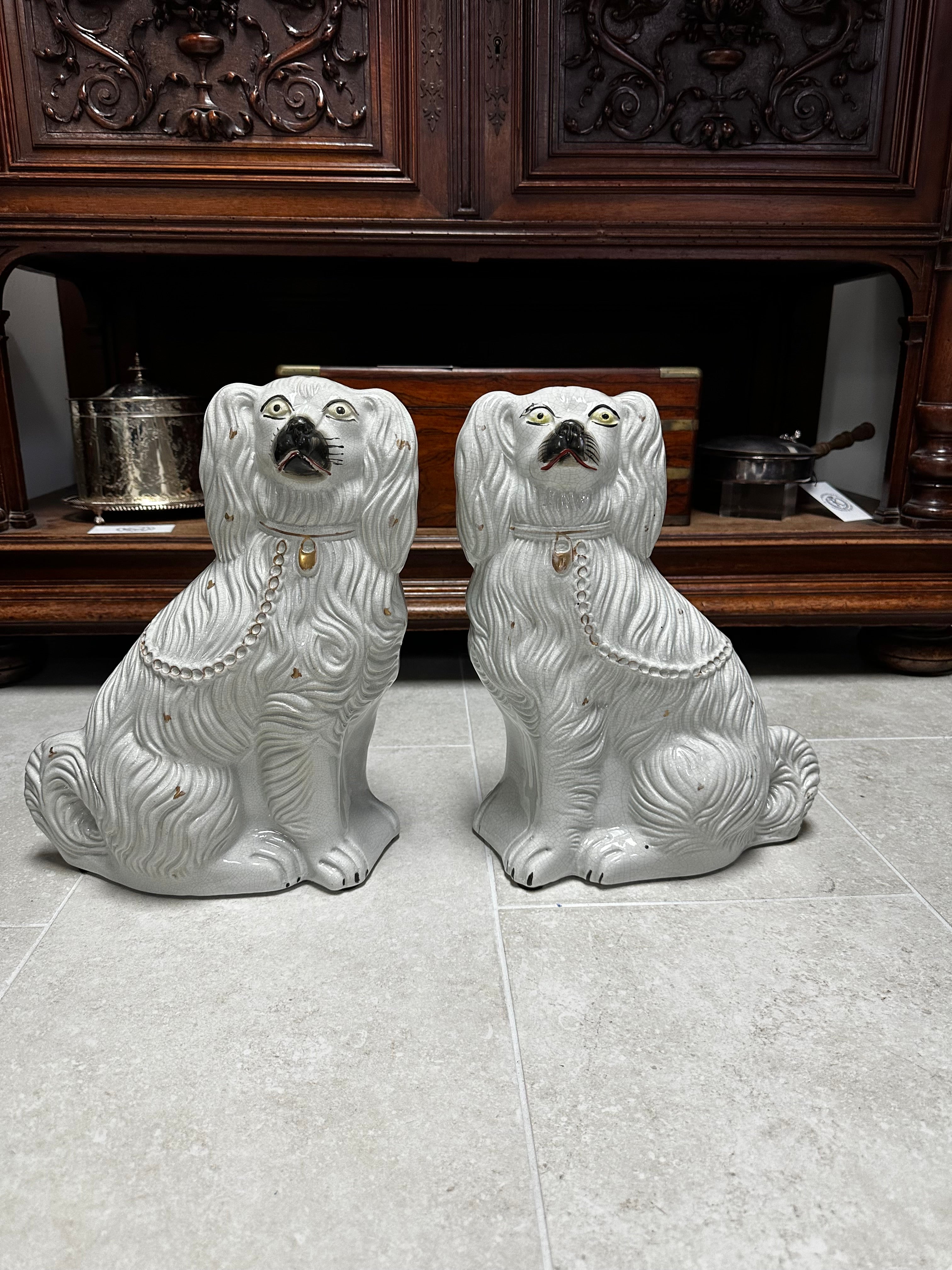 Staffordshire Spaniels, Pair