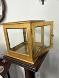 Gilded Wooden Display Case