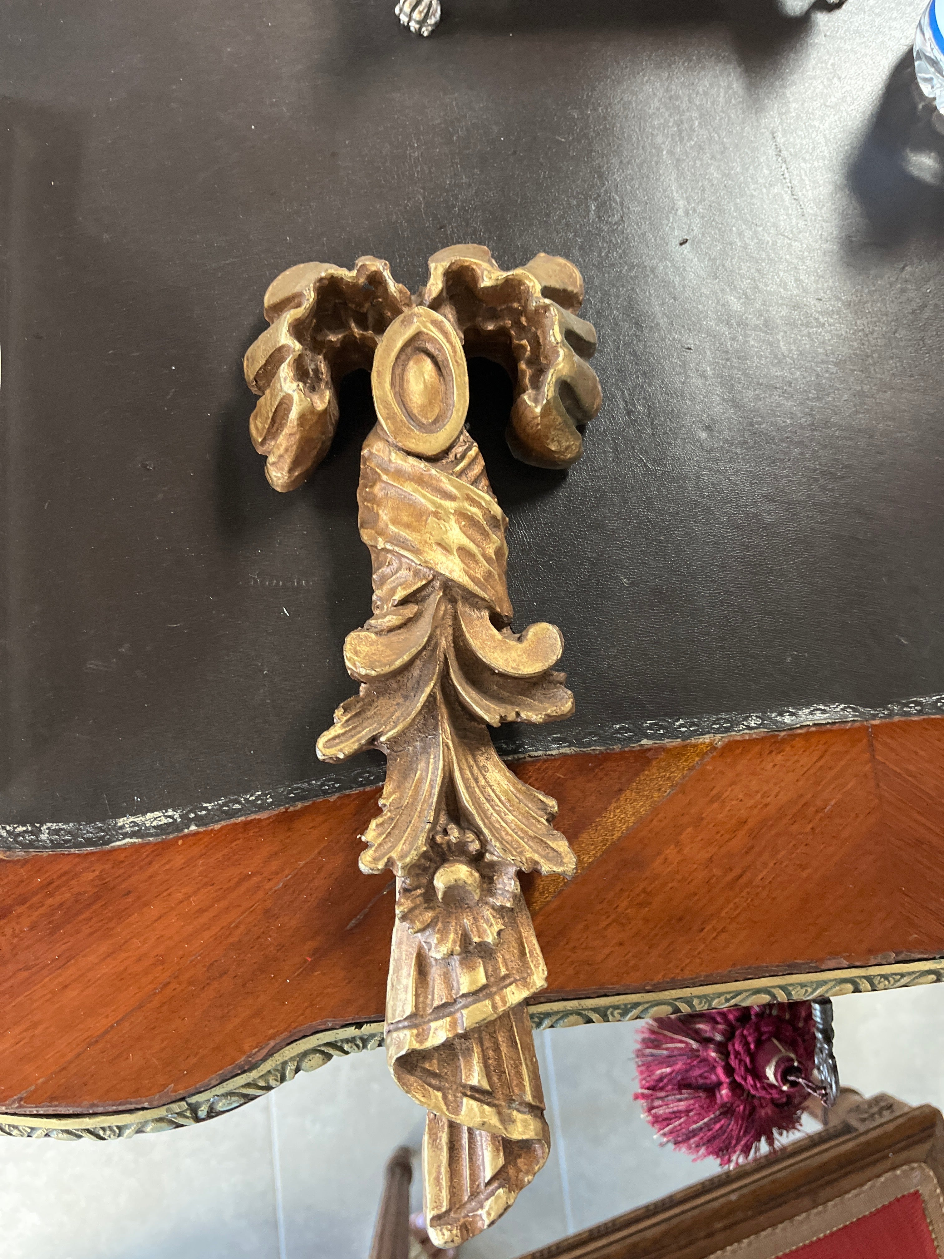Vintage Carved Ornate Swag