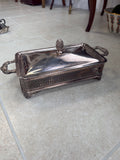Vintage Silver-plated Lidded Buffet Dish