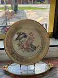 Lenox 1980 Annual Limited Edition Black-Throated Blue Warbler plate
