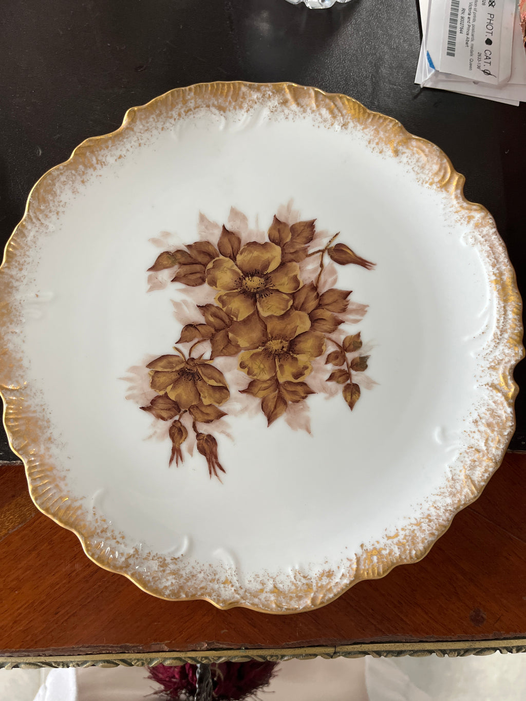 Kaplan Style Hand painted decorative plate