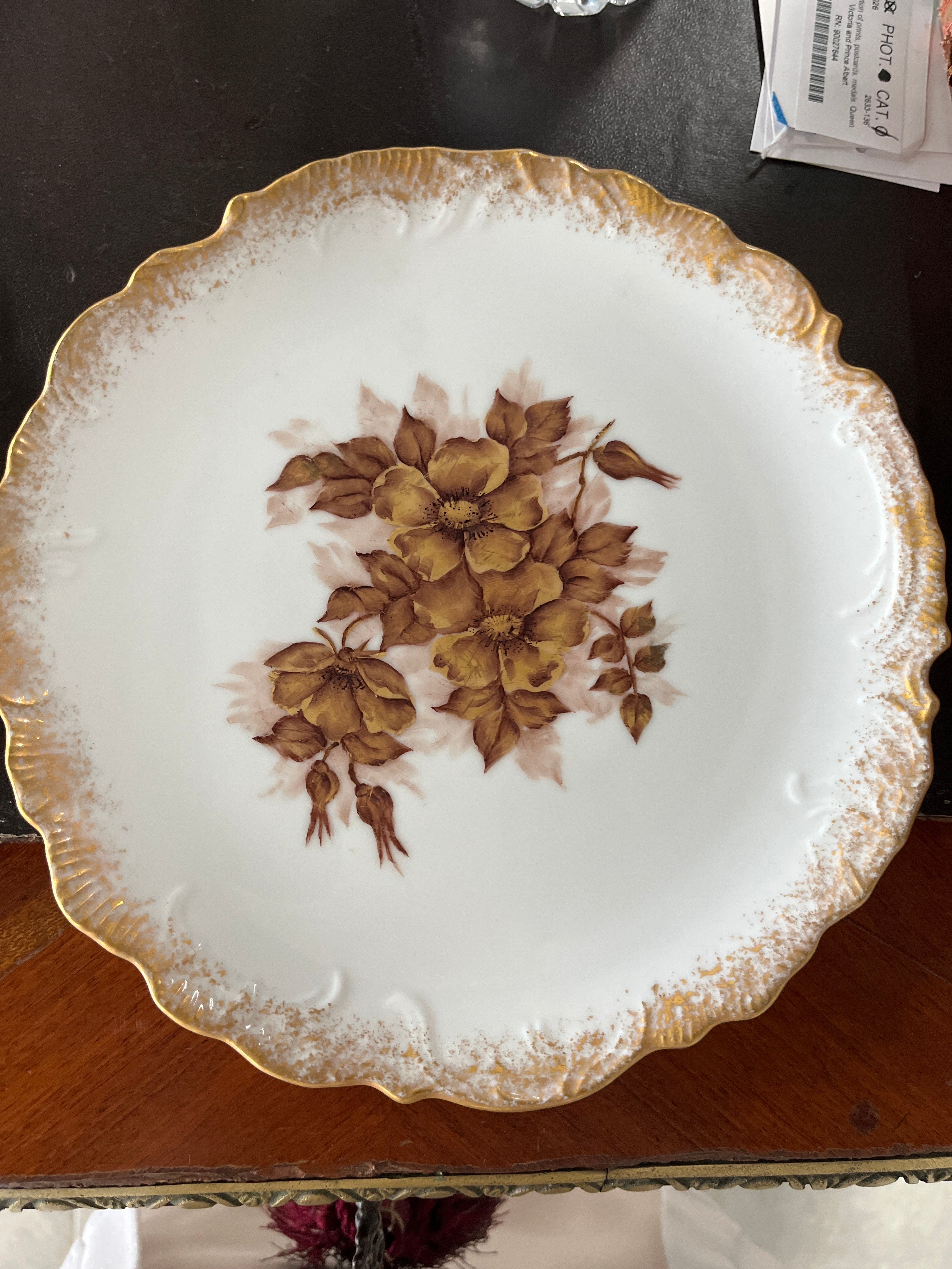 Kaplan Style Hand painted decorative plate