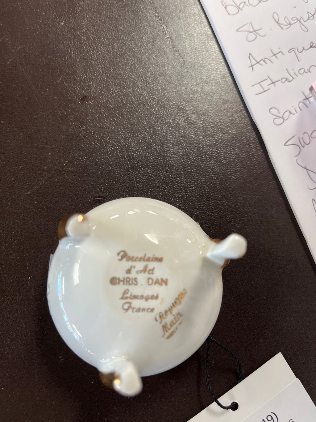 Hand-painted Limoges Trinket Box