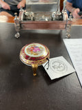 Hand-painted Limoges Trinket Box