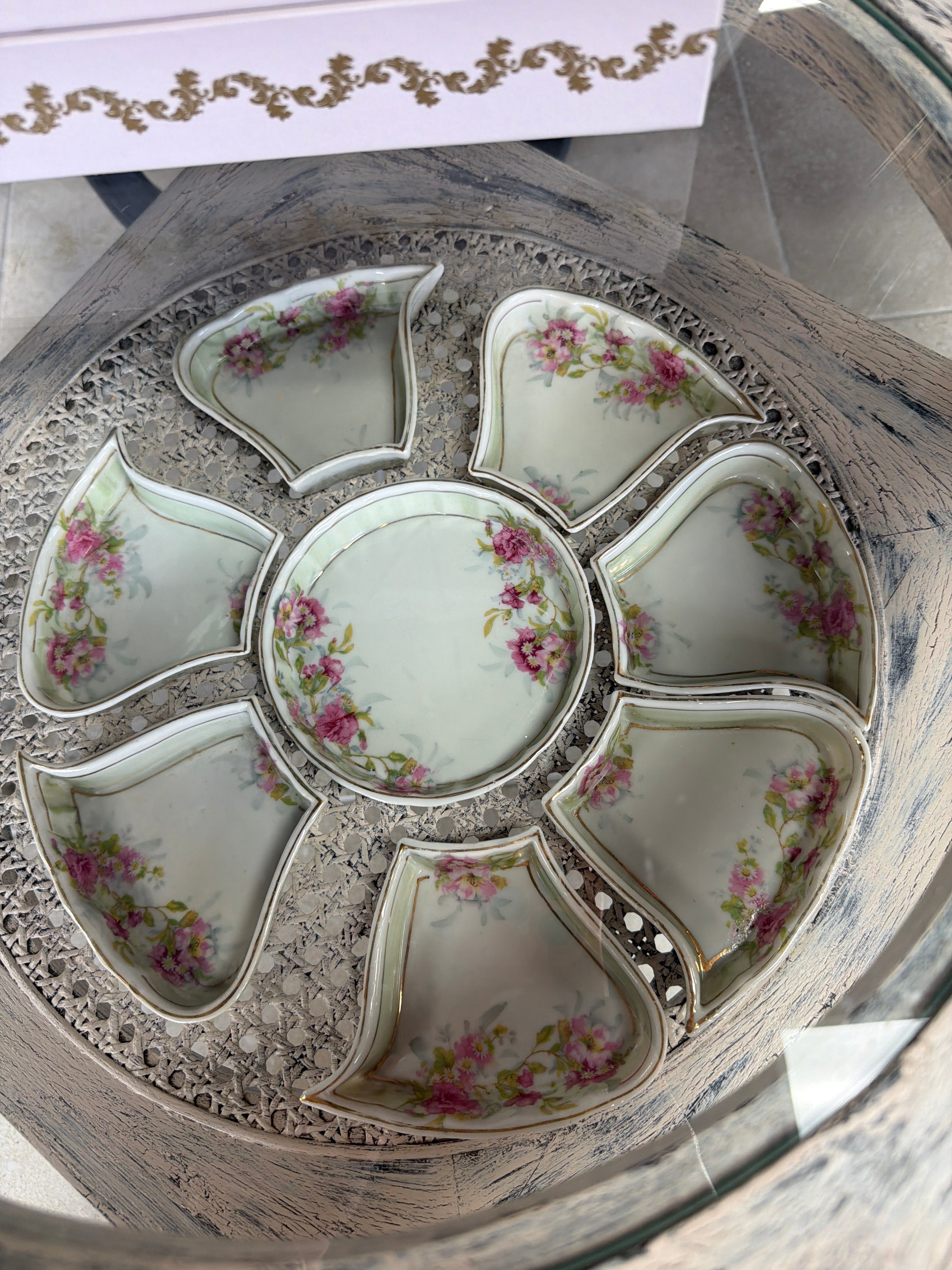 Nippon Porcelain Hors d'oeuvre Set