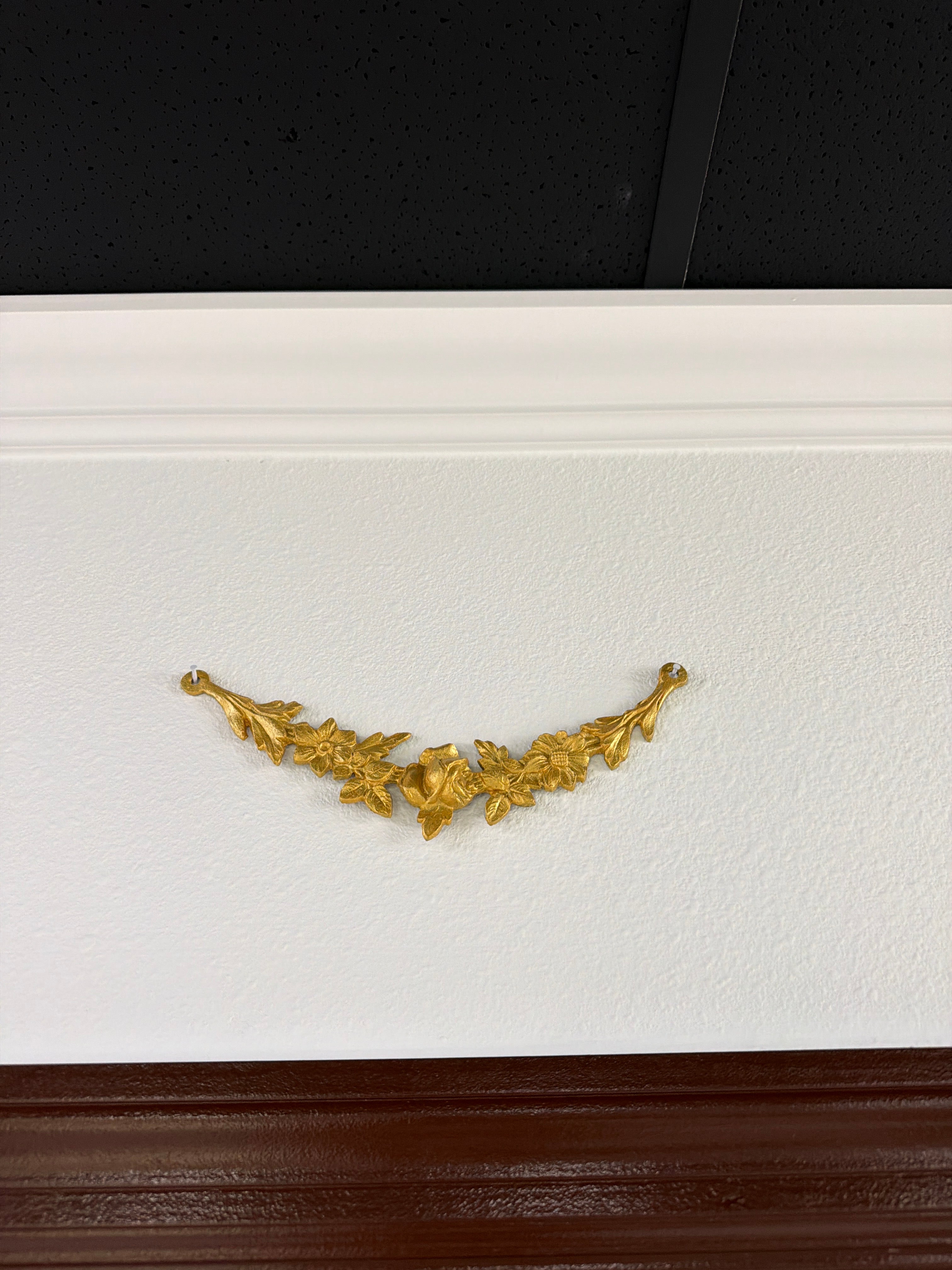 Brass Wall Swag