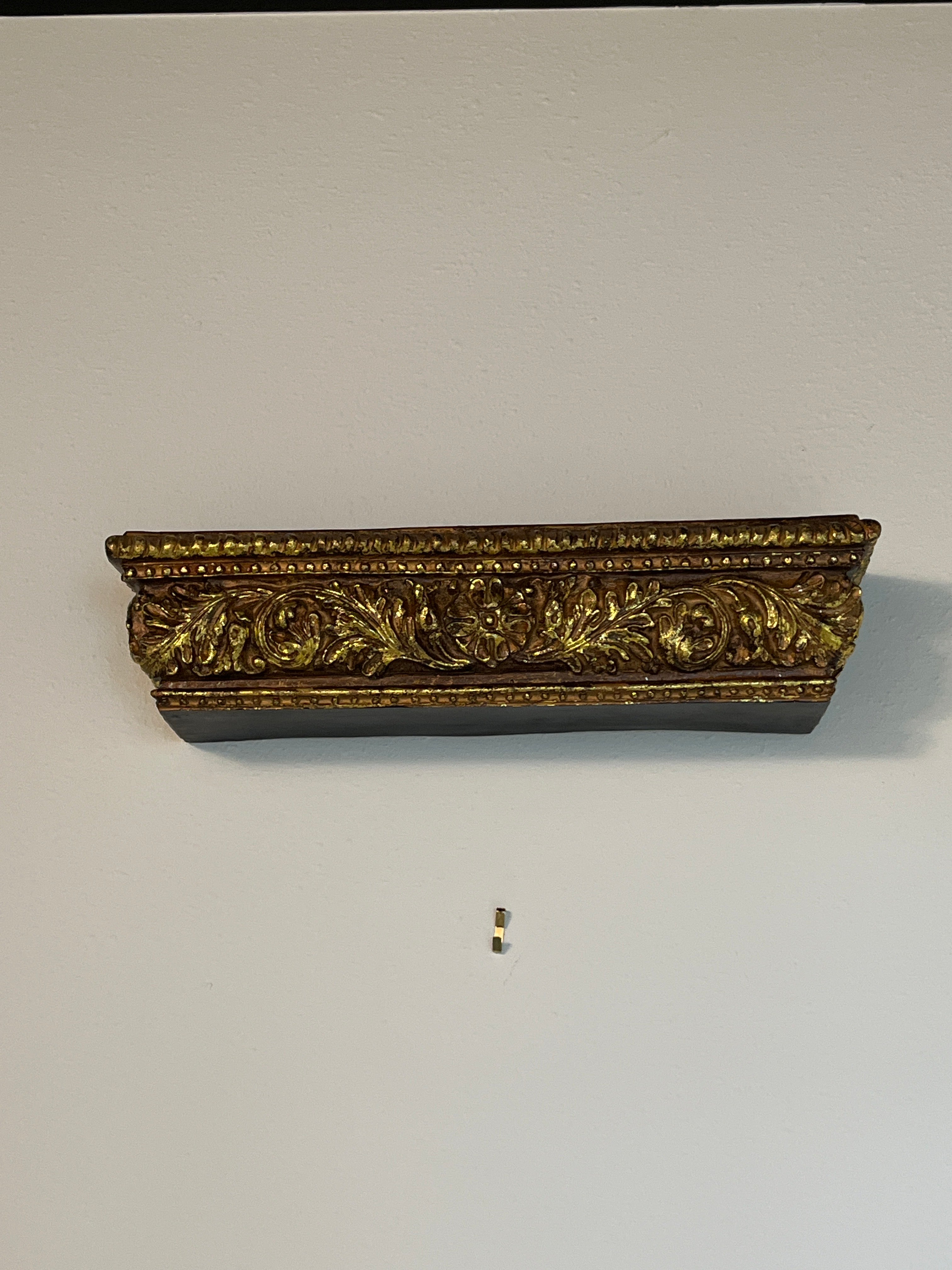 Ornate Gold Shelf