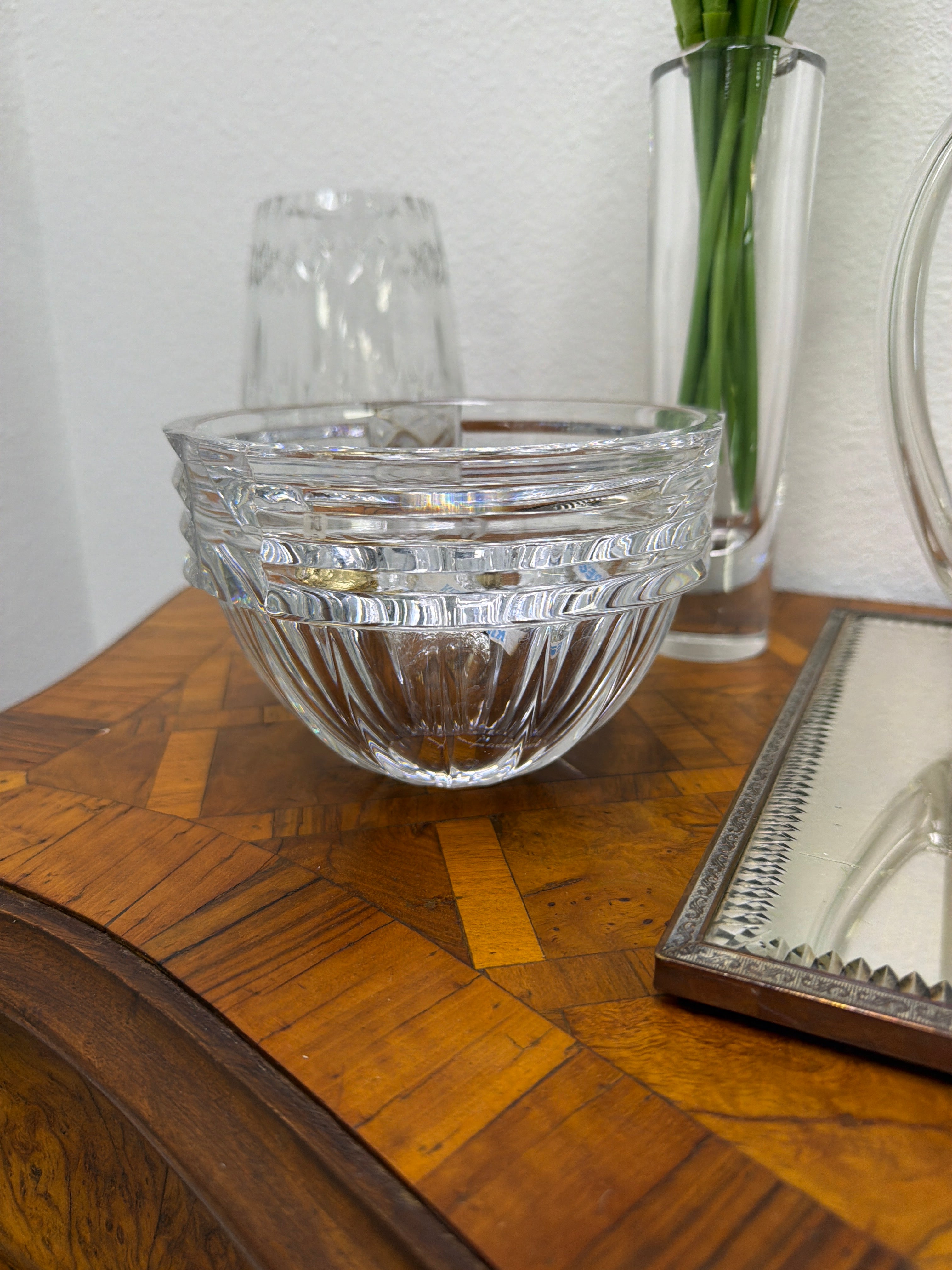 Orrefors Sweden Crystal Art Bowl