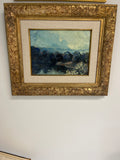 Contemporary impressionist landscape oil painting signed H. Zbanduto.