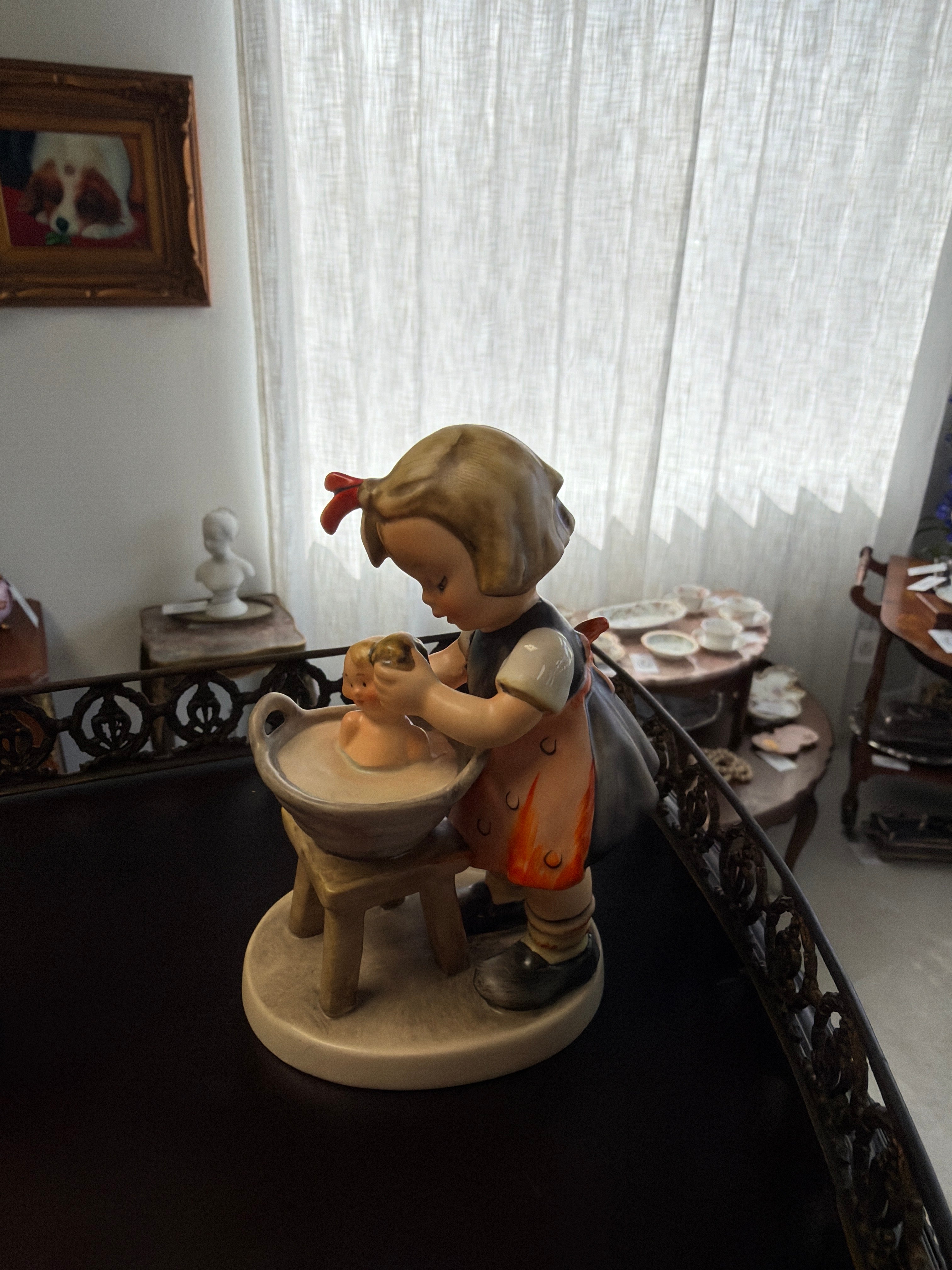 Goebel M.I. Hummel "Doll Bath" Figurine