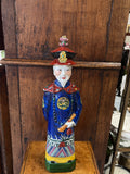 Chinese porcelain figurine of an Emperor