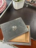 Silver Plated Note Card Holder