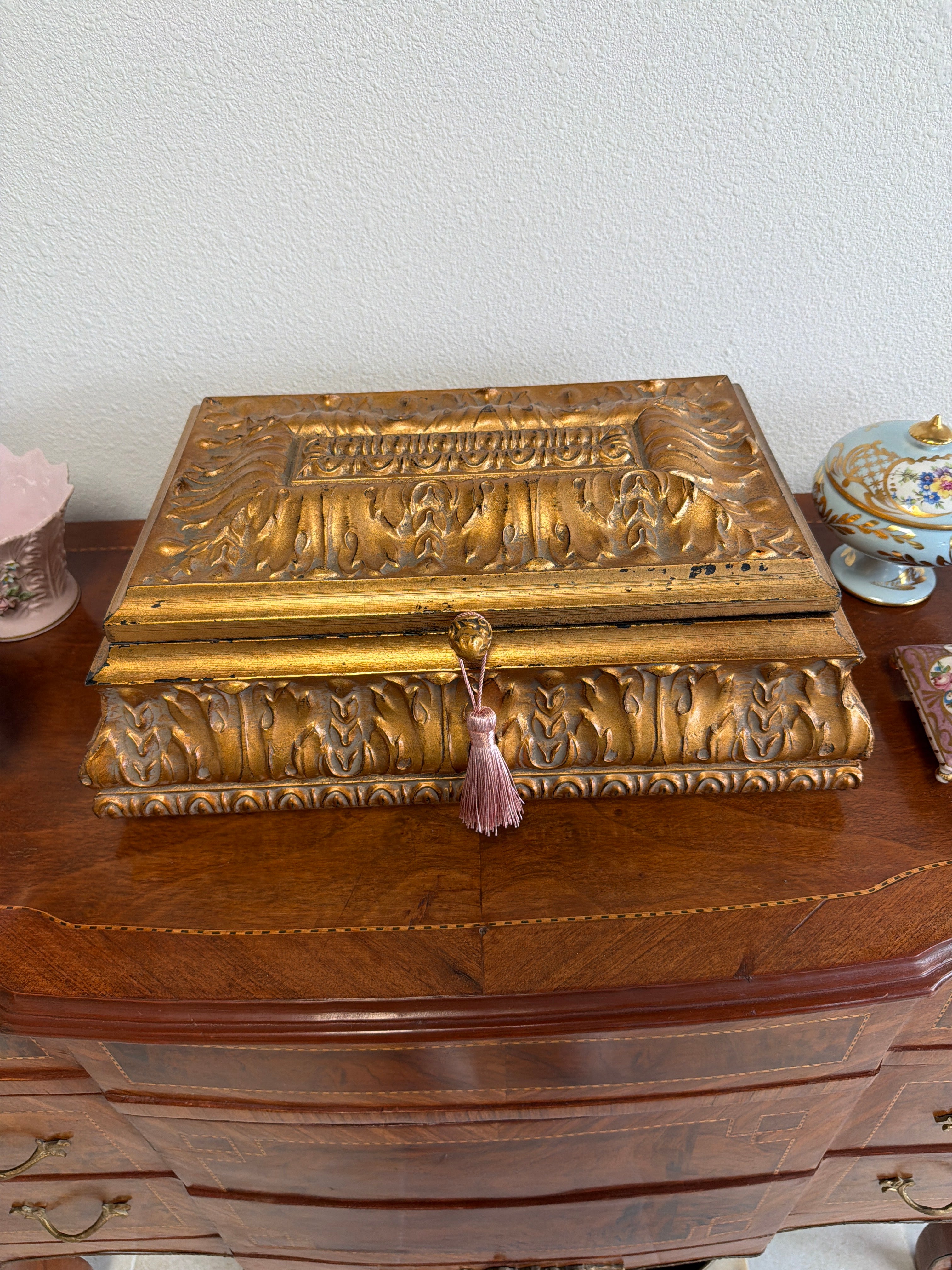 Bombay Co Gilded Wood Box