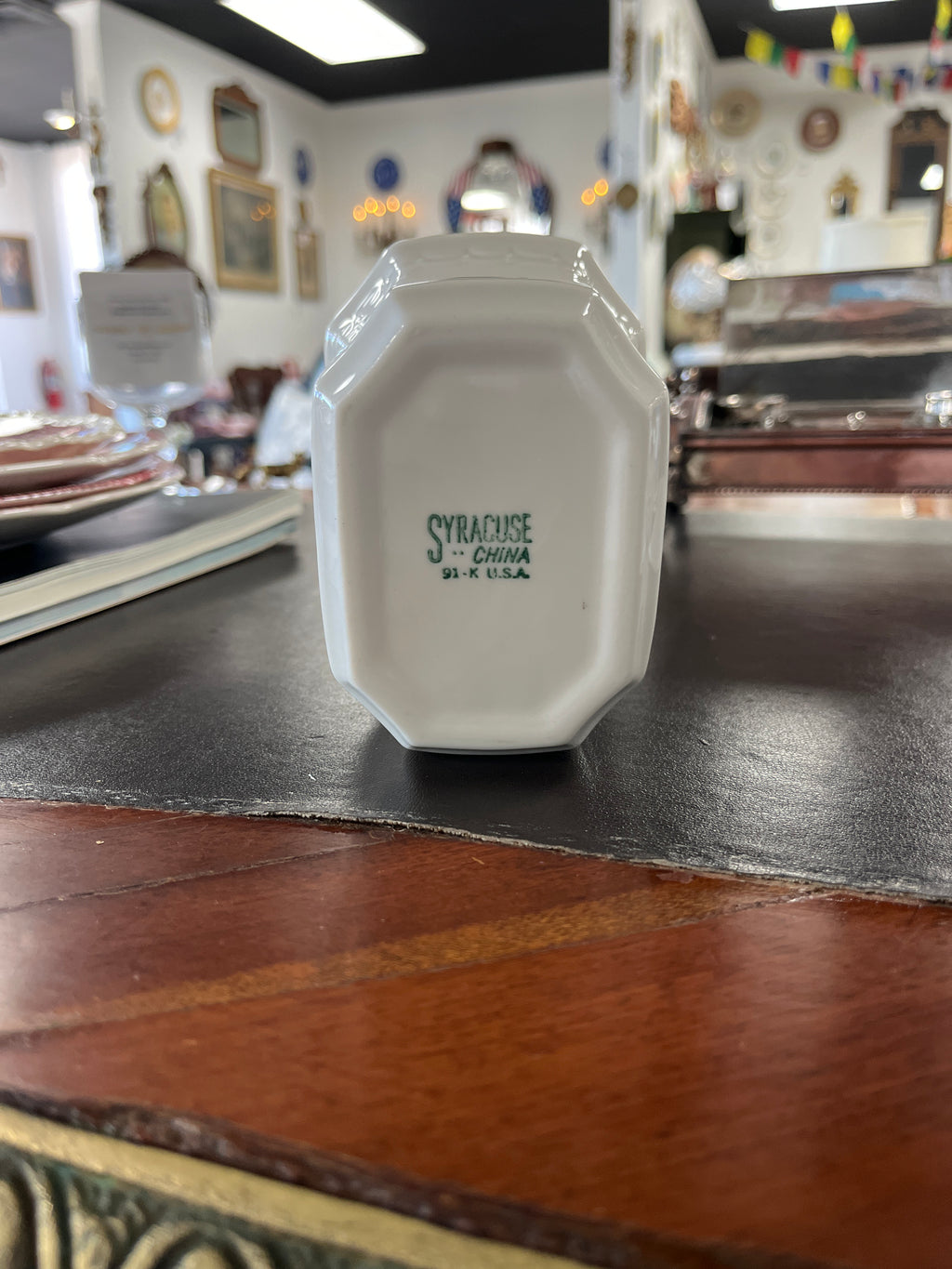 Vintage Porcelain Vessel for The Diplomat Hotel