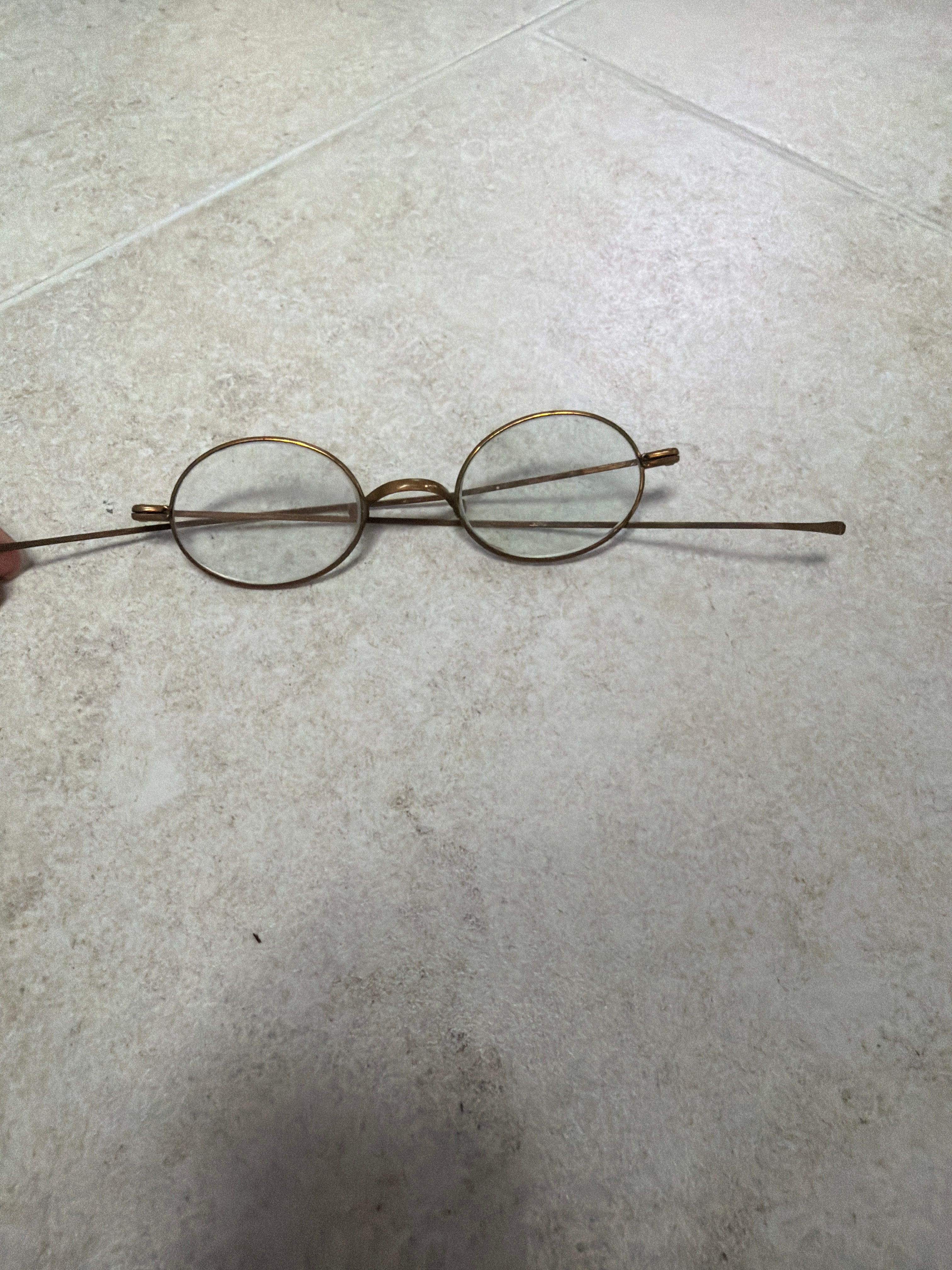 Antique Wire-rim Eyeglasses