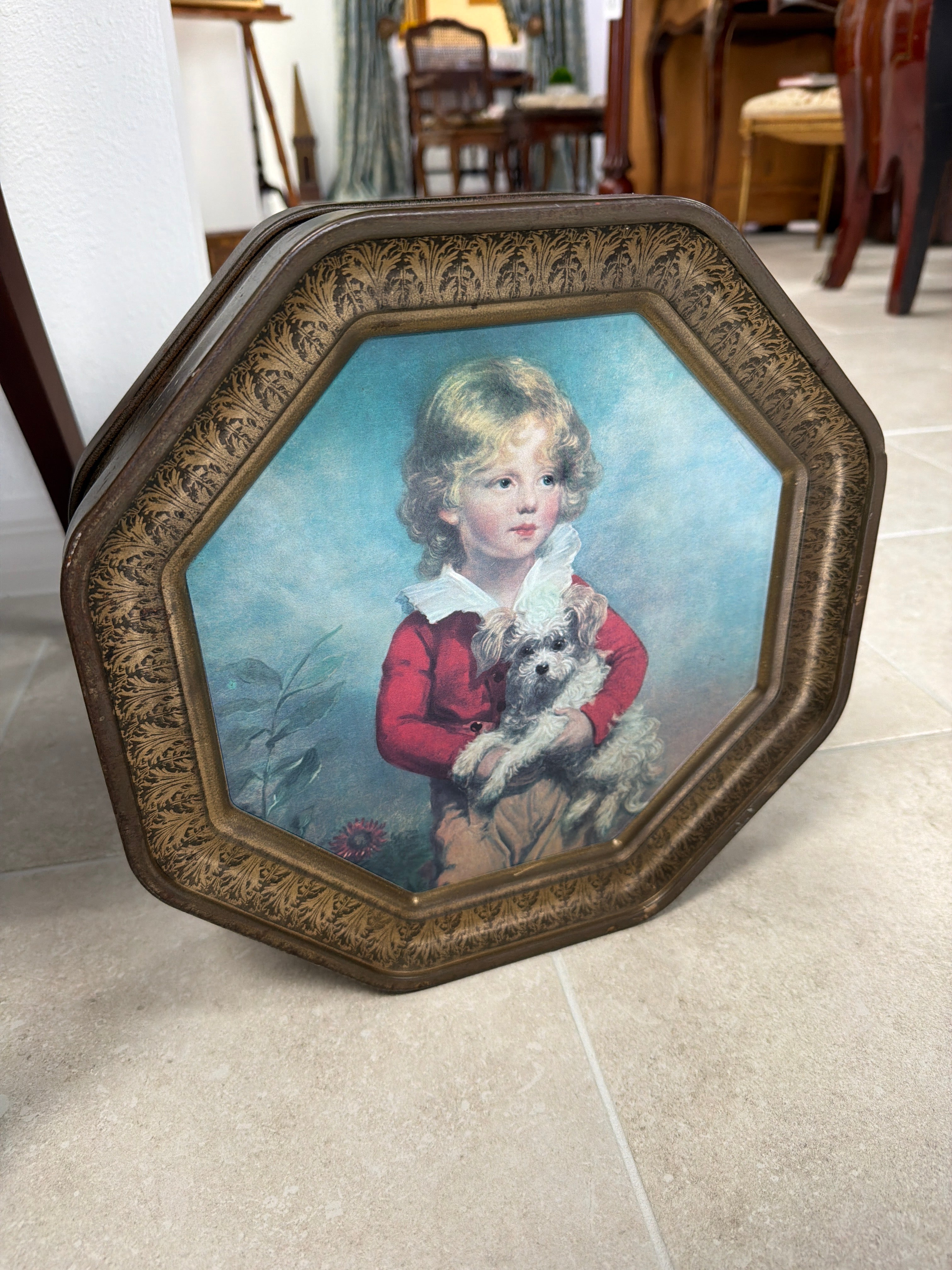 Double Sided Biscuit Tin