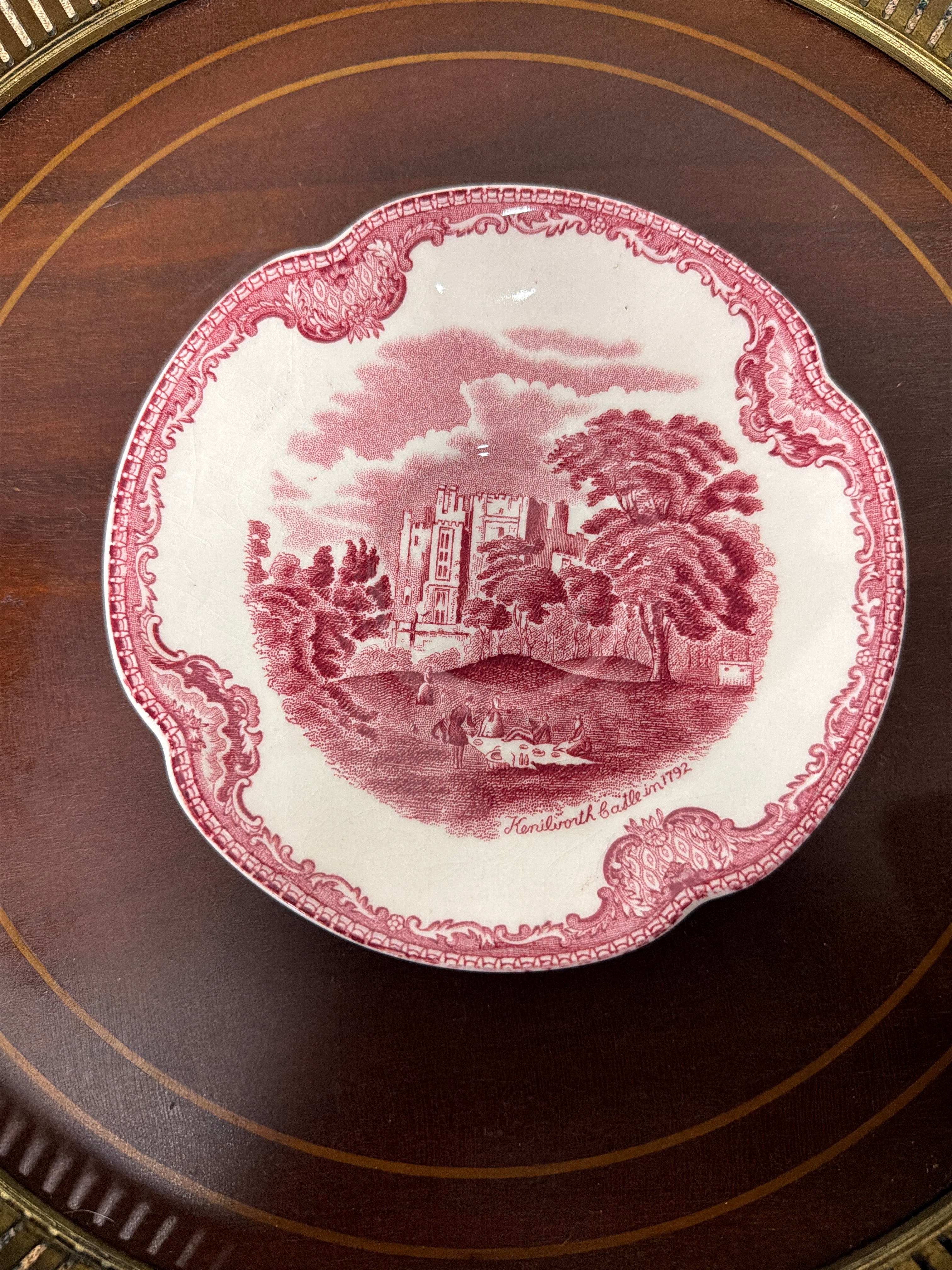 Johnson Brothers Old Britain Castles - Kenilworth Castle Saucer