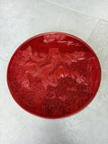 Chinese Cinnabar Laquered Plate