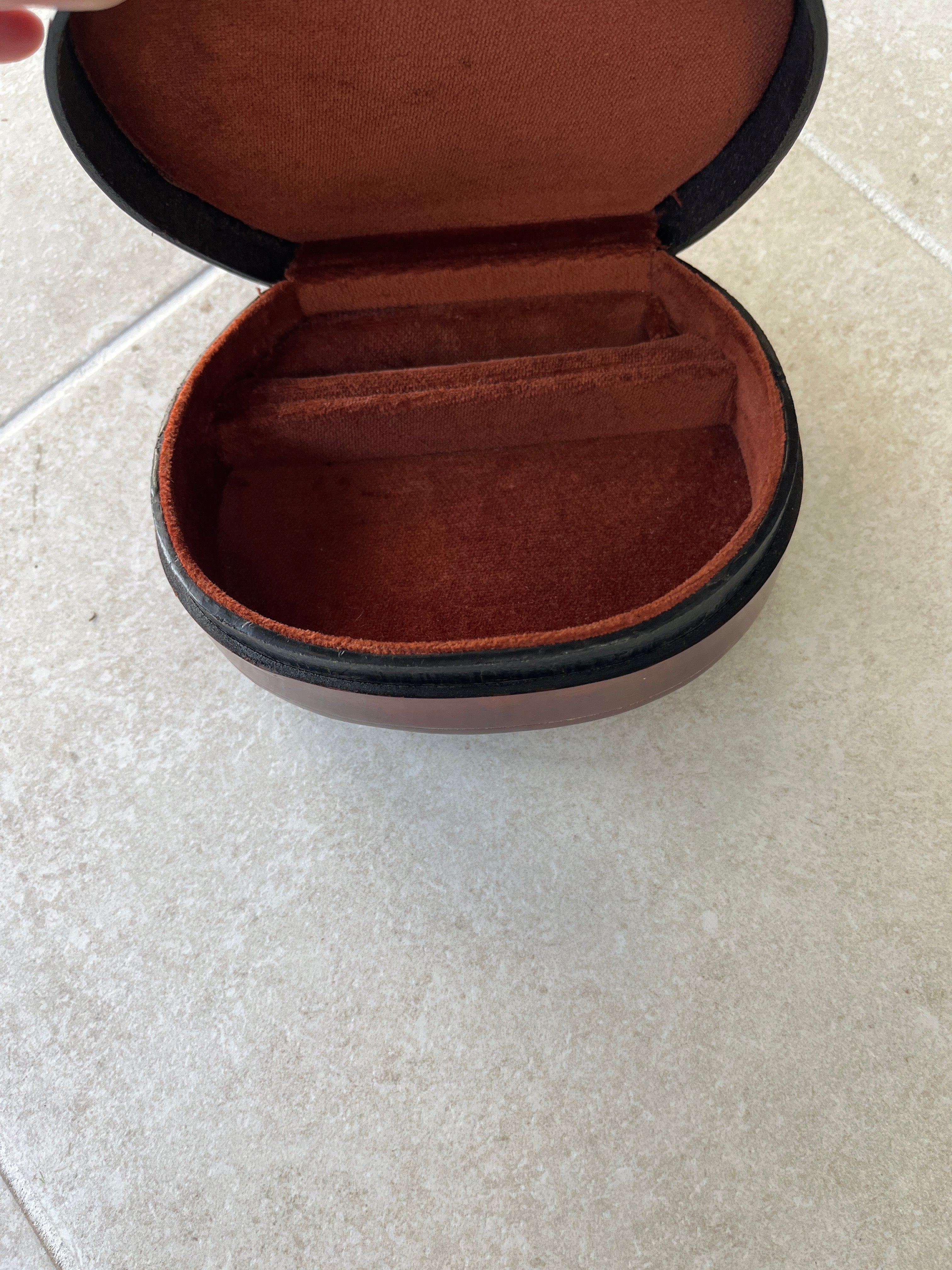 Italian Leather Jewelry/Accessory Case