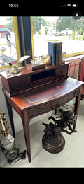 Custom Crafted Mahogany desk by John A. Schwartz