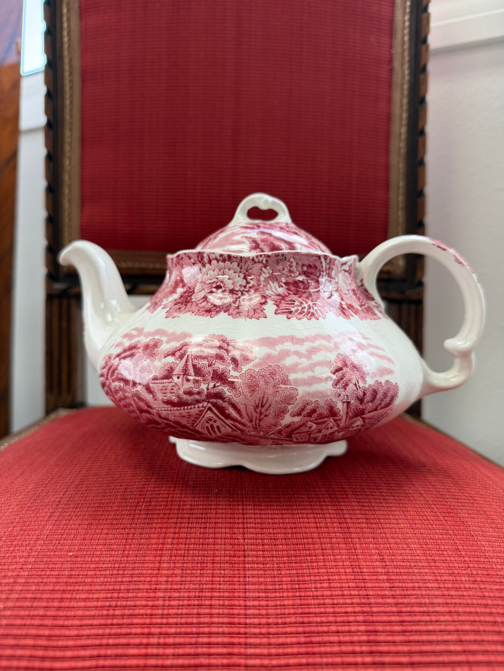 Wood & Sons England Enoch Woods English Scenery Teapot w/Lid
