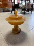 Marble Lidded Candy Dish