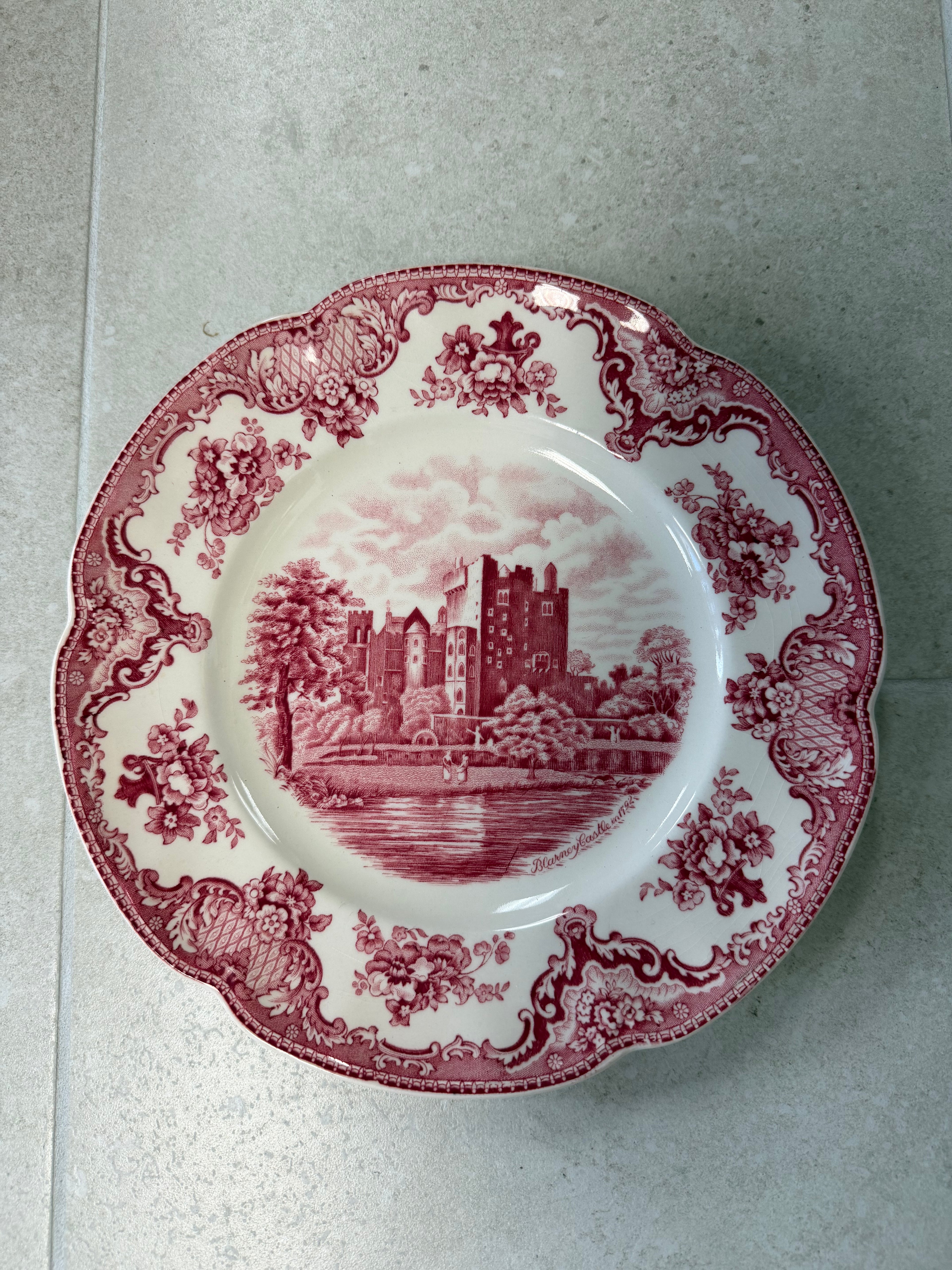 Johnson Brothers Old Britain Castles Transferware featuring the Blarney Castle