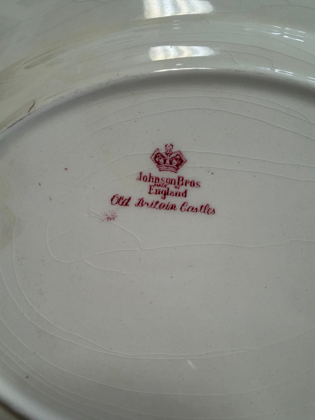 Johnson Brothers Old Britain Castles Oval Serving Platter