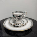 Vintage Royal Tuscan Teacup, Saucer & Plate Set