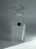 Vintage Stuart Crystal Sandringham Square Glass Decanter