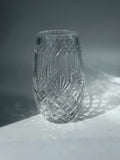 Hand Cut Crystal Vase